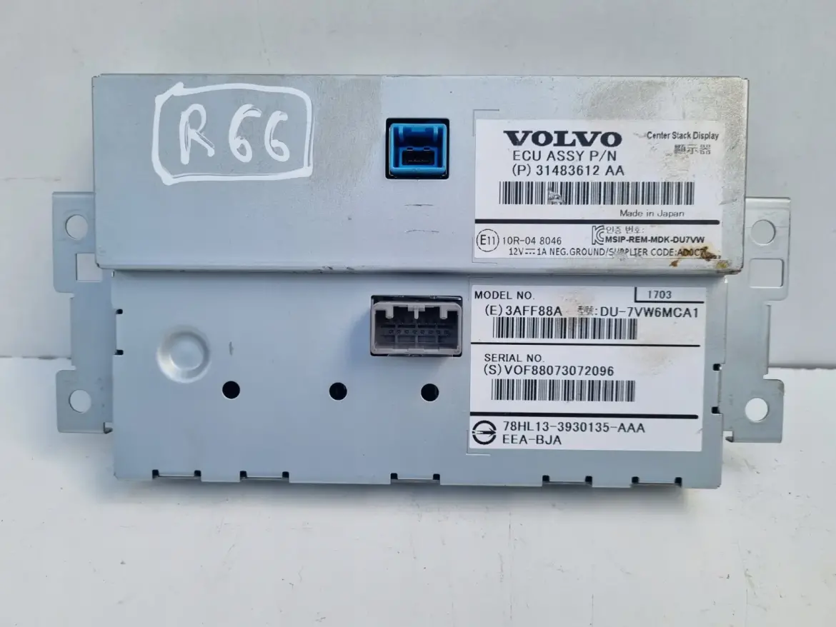 Volvo VOLVO V60 I S60 II XC60 I EKRAN NAWIGACJI Wyświetlacz 31483612AA