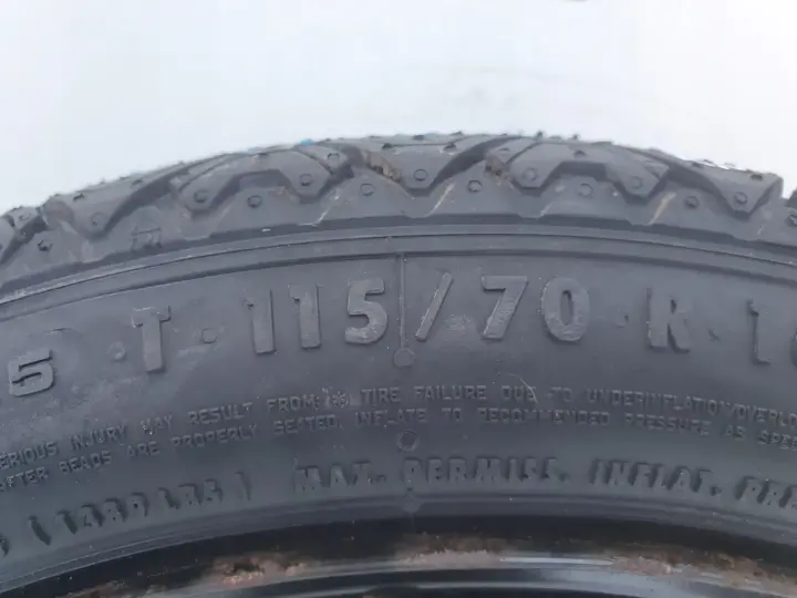 Opel Zafira B Astra H KOŁO DOJAZDOWE dojazdówka 115/70 R16 5x110 2160141