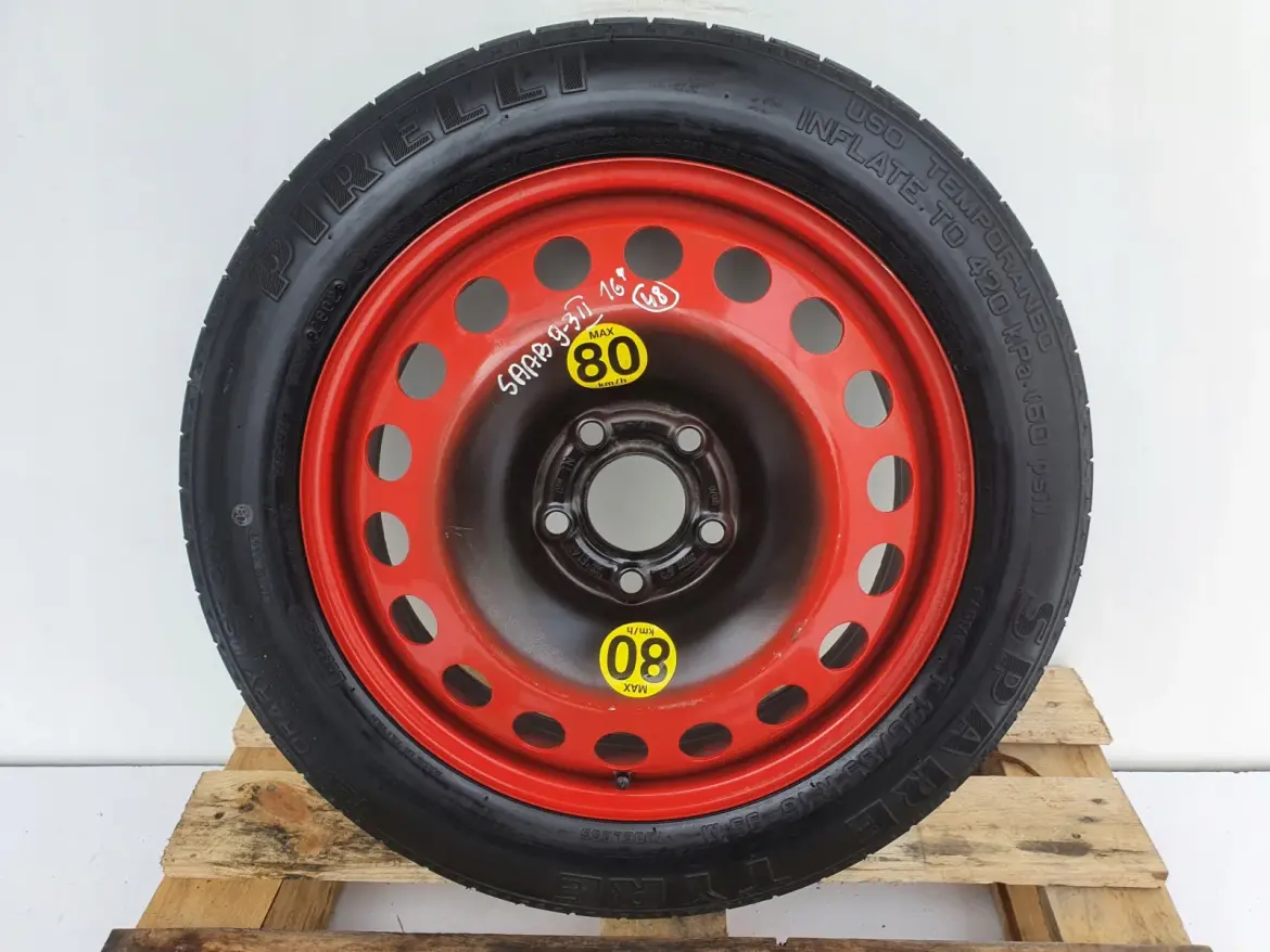 Saab 9-3 II KOŁO DOJAZDOWE DOJAZDÓWKA 125/85 R16