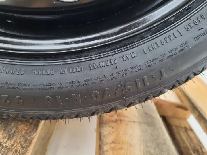 Opel Vectra C Astra H KOŁO DOJAZDOWE dojazdówka 115/70 R16 5x110 2160132