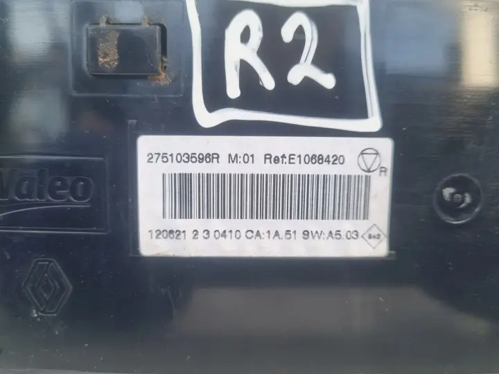 Renault Scenic III Megane III lift PANEL KLIMATYZACJI Nawiewu 275103596R