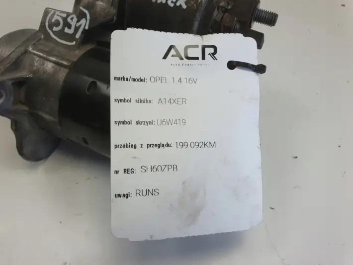 Opel Astra IV J 1.4 16V ROZRUSZNIK bosch 55566800 0001107493