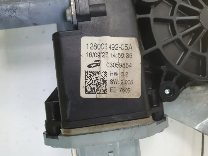 Renault Trafic III PODNOŚNIK SZYBY lewy przód KIEROWCY Mechanizm 128001502B