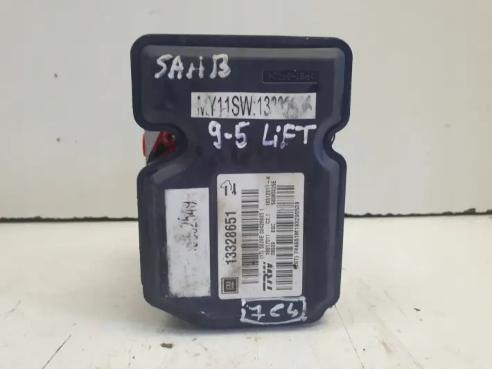 Saab 9-5 lift POMPA ABS hamulcowa 13328651