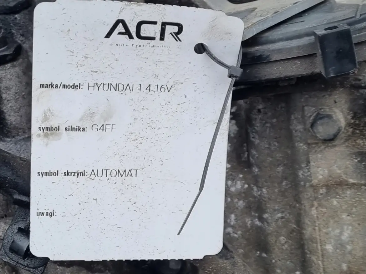 Kia Rio II 1.4 16V G4EE AUTOMATYCZNA SKRZYNIA BIEGÓW automat TANZR