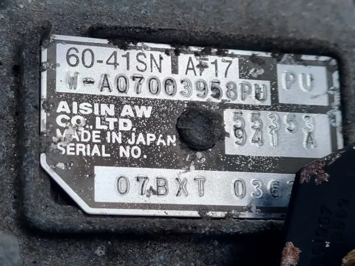 Opel Signum 1.8 16V AUTOMATYCZNA SKRZYNIA BIEGÓW automat 55353941A 60-41SN