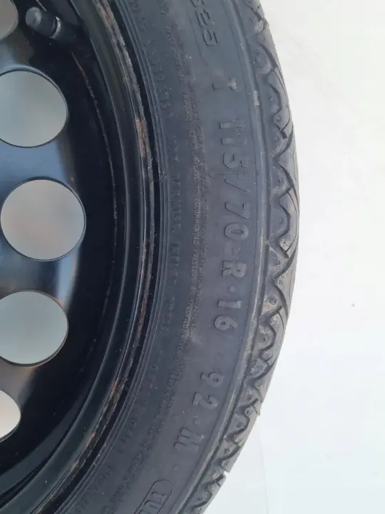 Opel Astra J Zafira C KOŁO DOJAZDOWE dojazdówka 115/70 R16 5x110 2160140