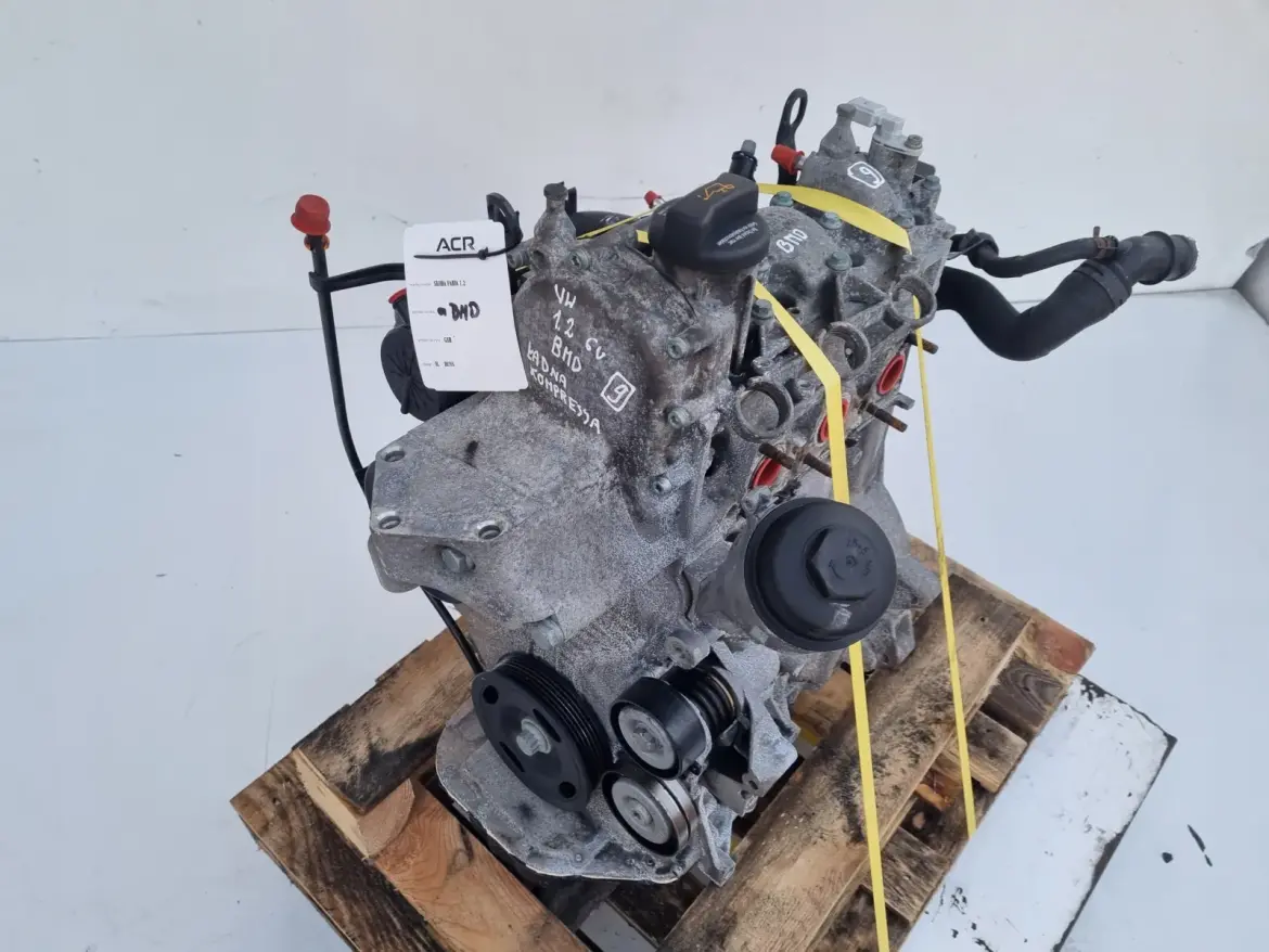 SILNIK KOMPLET VW FOX 1.2 6V 55KM ładna kompresja BMD