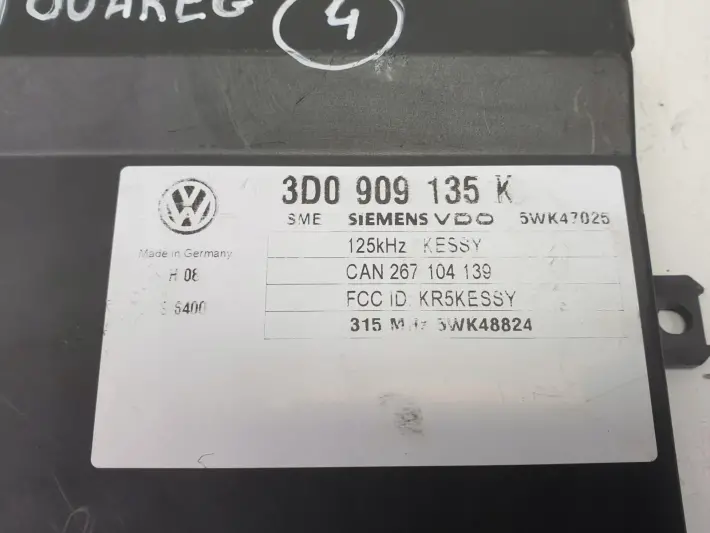 VW Touareg STEROWNIK KESSY moduł KOMPUTER