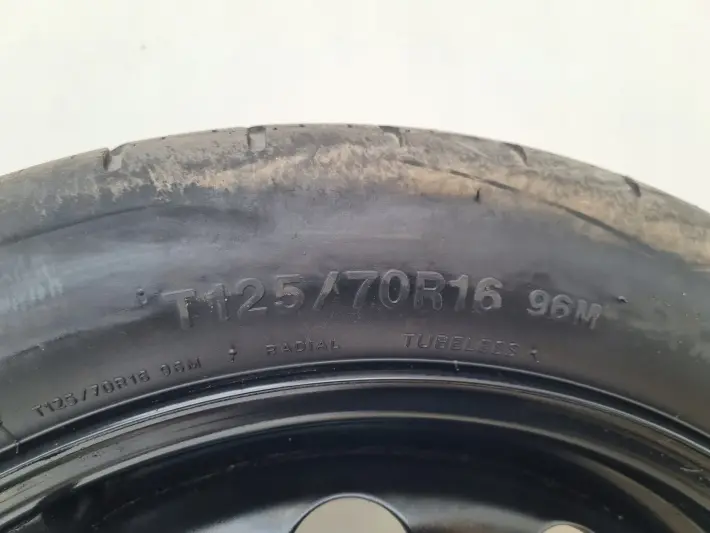 Audi Seat Vw Golf V KOŁO DOJAZDOWE dojazdówka 125/70 R16 1K0601027F 5x112