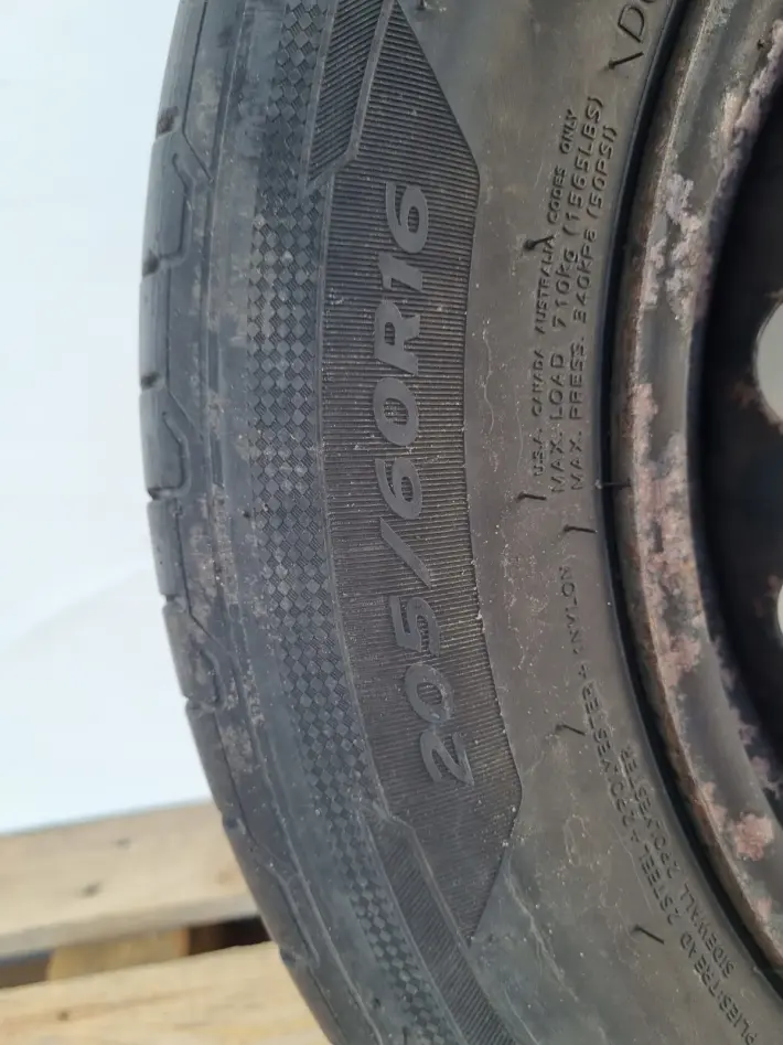 Ford Transit Connect KOŁO ZAPASOWE Zapas felga 205/60 R16 5x108 2160844