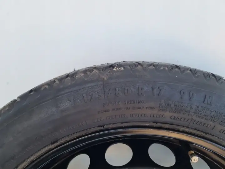 Mercedes CLK W209 KOŁO DOJAZDOWE dojazdówka 125/80 R17 5x112 2094000302