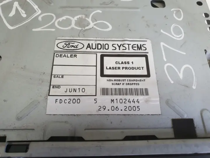 Ford C-Max I Focus mk2 RADIOODTWATRZACZ CD radio 4M5T-18C815-AE