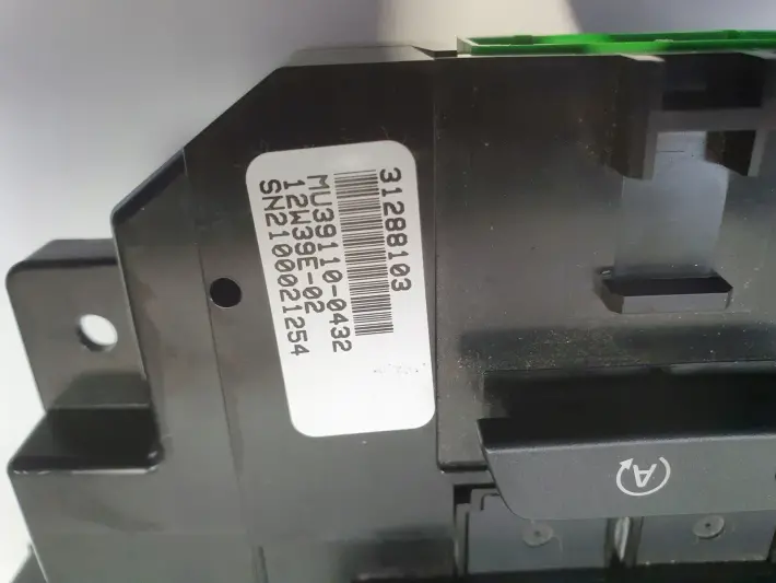 Volvo V40 II PANEL RADIA Klimatyzacji nawiewu 31288103