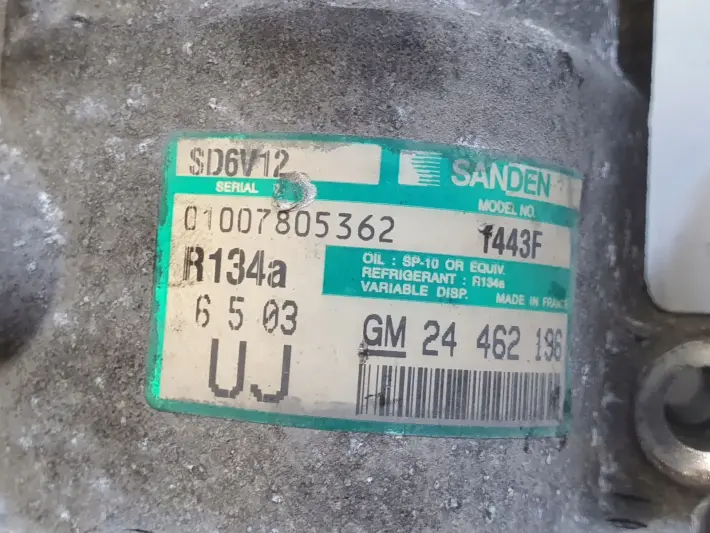 Opel Astra II G 1.6 8V SPRĘŻARKA KLIMATYZACJI 24462196