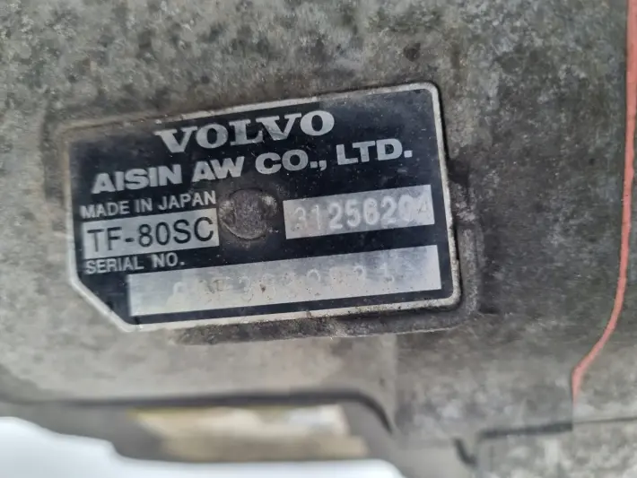 Volvo S80 II 2.5 T TURBO AUTOMATYCZNA SKRZYNIA BIEGÓW 31256204 TF-80SC