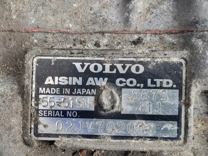 Volvo S80 2.4 20V AUTOMATYCZNA SKRZYNIA BIEGÓW automat 55-51SN 8675411