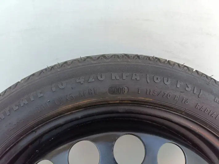 Opel Vectra C Astra H KOŁO DOJAZDOWE dojazdówka 115/70 R16 5x110 2160132
