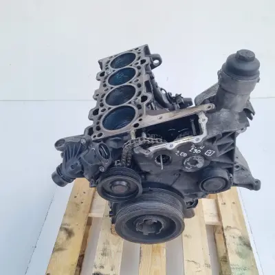 DÓŁ SILNIKA BLOK WAŁ TŁOKI MISKA BMW E90 E91 2.0 D DIESEL M47D20 204D4