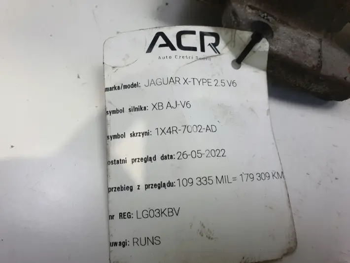 Jaguar X-Type 2.5 V6 ROZRUSZNIK 1X4UAA