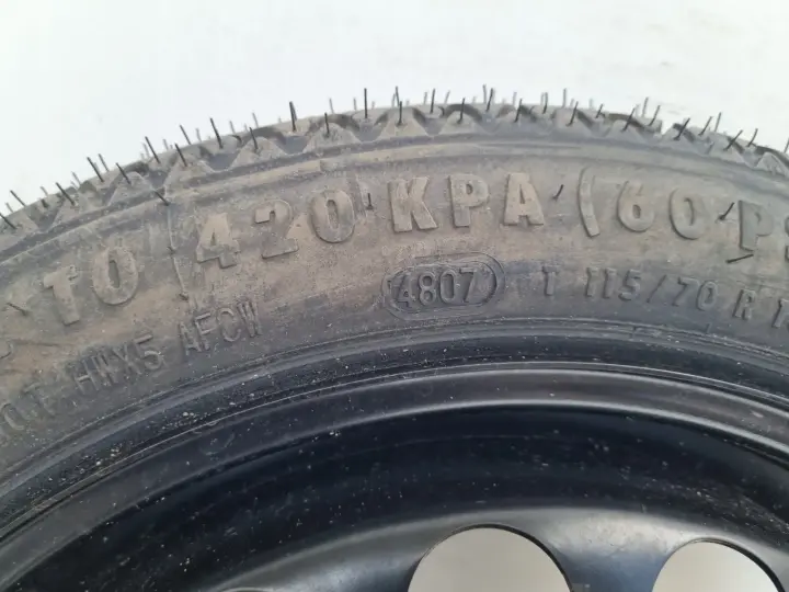 Opel Vectra C Astra H KOŁO DOJAZDOWE dojazdówka 115/70 R16 5x110 2160132