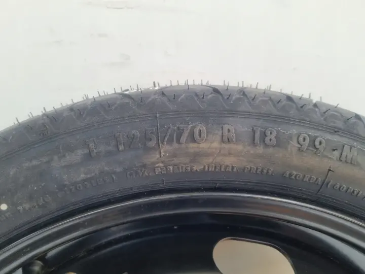 Audi Seat Vw Skoda KOŁO DOJAZDOWE dojazdówka 125/70 R18 1K0601027B
