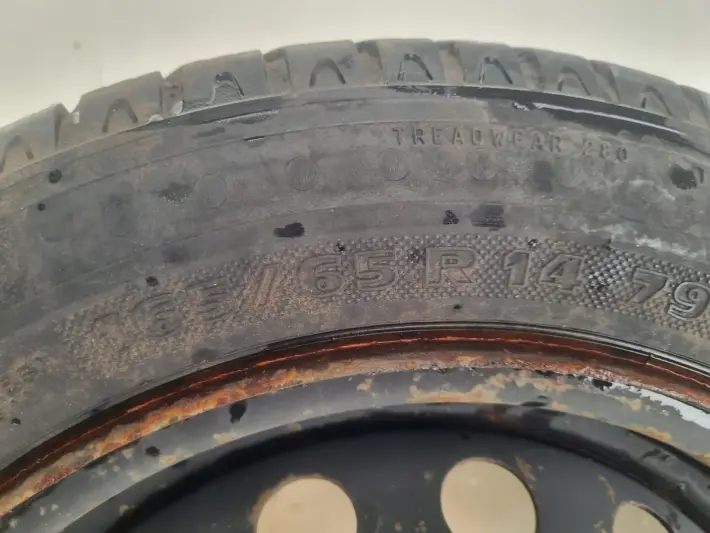 Clio II Kangoo I KOŁO ZAPASOWE Zapas felga 165/65 R14 4x100 ET36 1010467