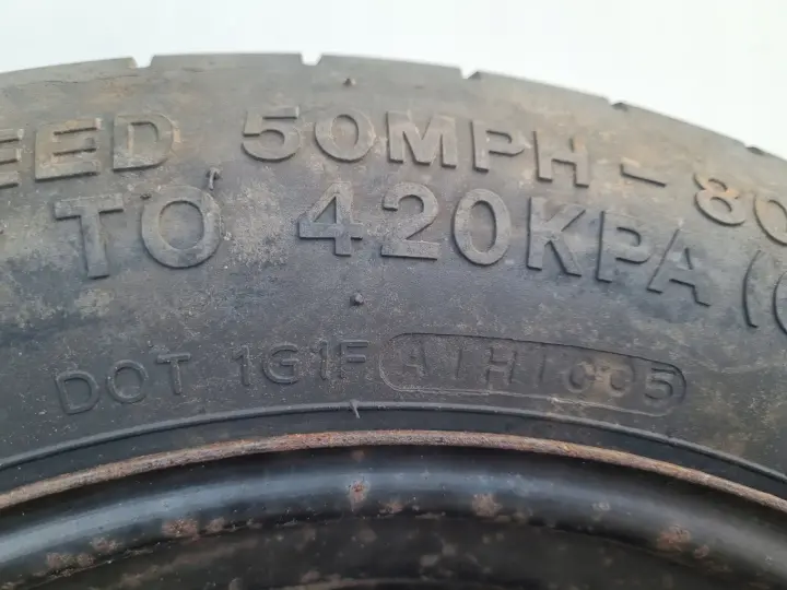 Ford C-Max Focus Mk2 II KOŁO DOJAZDOWE dojazdówka 125/85 R16 5x108 1S71MH
