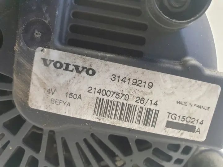 Volvo V40 II 1.6 D2 ALTERNATOR 150A 31419219 oryginał
