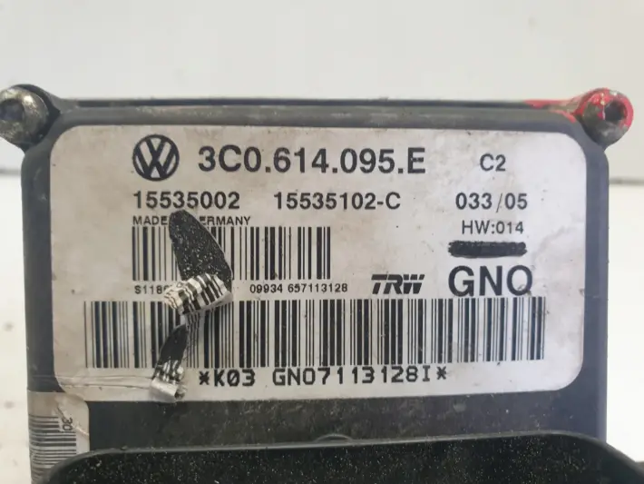 VW Passat B6 POMPA ABS Sterownik 3C0614095E