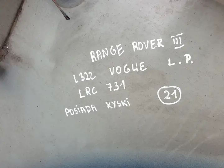 Range Rover Vogue L322 PRZEDNI BŁOTNIK LEWY PRZÓD