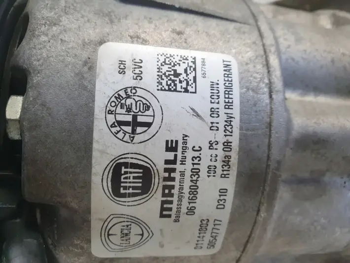 Alfa Romeo Giulietta 1.4 T SPRĘŻARKA KLIMATYZACJI pompa 50547717