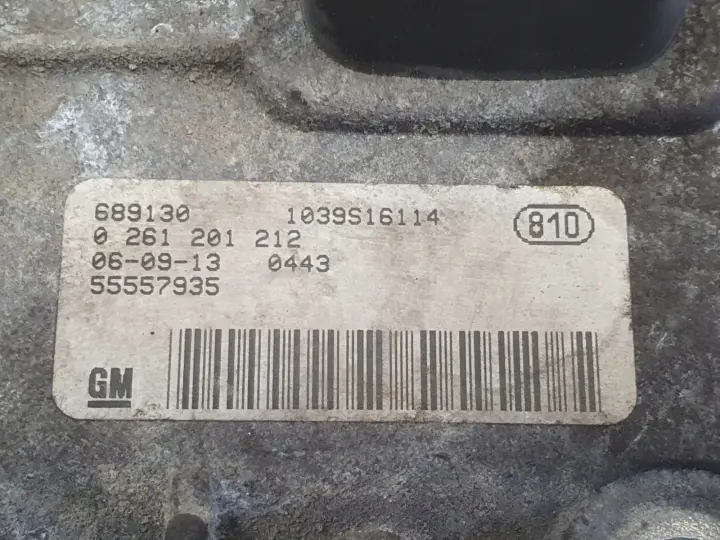 Opel Corsa D 1.2 16V STEROWNIK SILNIKA komputer 0261201212 55557935