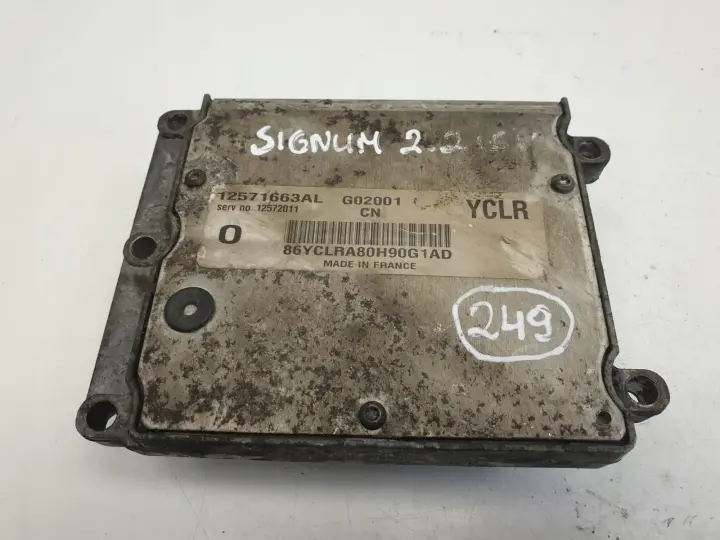 Opel Signum 2.2 16V STEROWNIK SILNIKA 12571663AL