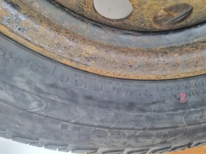 Transit Custom KOŁO ZAPASOWE Zapas felga 215/65 R16C 5x160 BK21-1007-BA