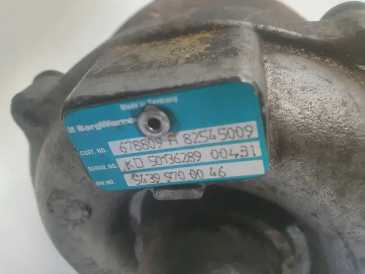 Renault Kangoo II 1.5 DCI TURBOSPRĘŻARKA turbo 54399700046