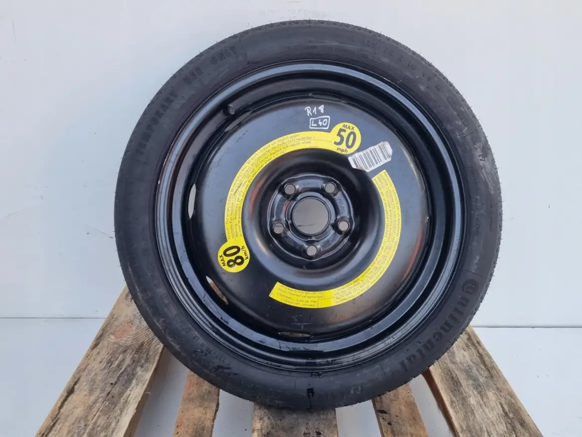 Audi Seat Vw Skoda KOŁO DOJAZDOWE dojazdówka 125/70 R18 1K0601027B
