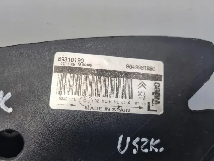 Citroen Xsara Picasso LIFT PRZEDNIA LAMPA LEWA lewy przód anglik 9649981880