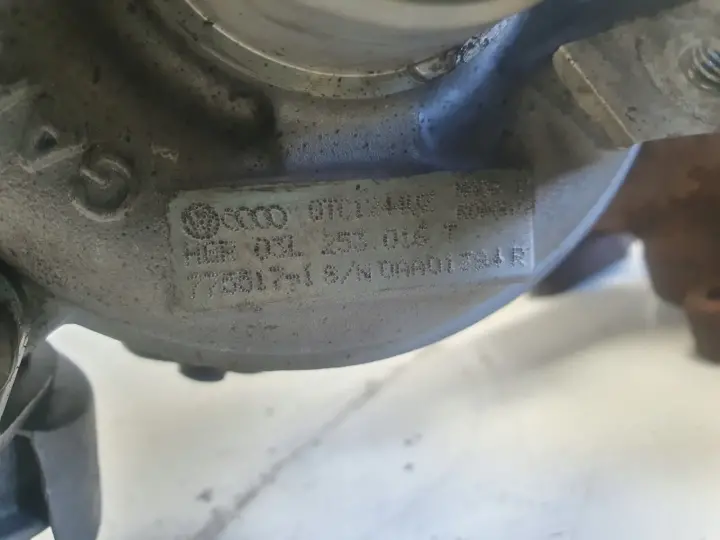Audi A3 Seat Ibiza IV 1.6 TDI TURBOSPRĘŻARKA turbo 03L253016T CAY