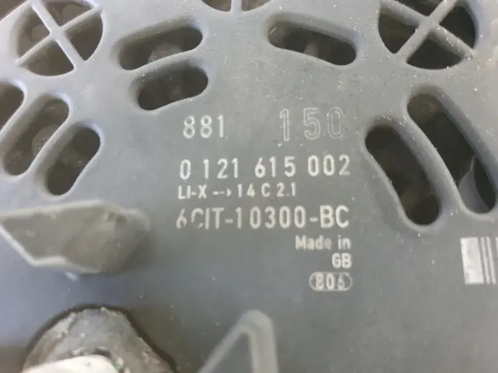 Peugeot Boxer II 2.2 HDI ALTERNATOR 0121615002 150A