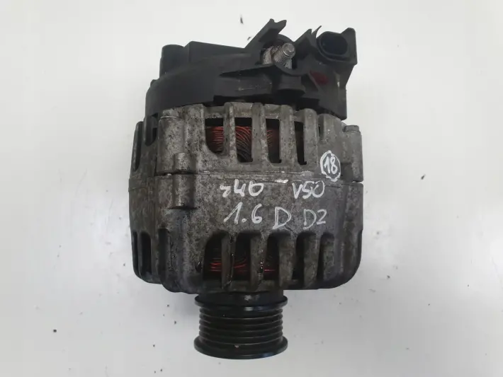 Volvo S40 II V50 1.6 D D2 ALTERNATOR 120A 30659701 oryginał