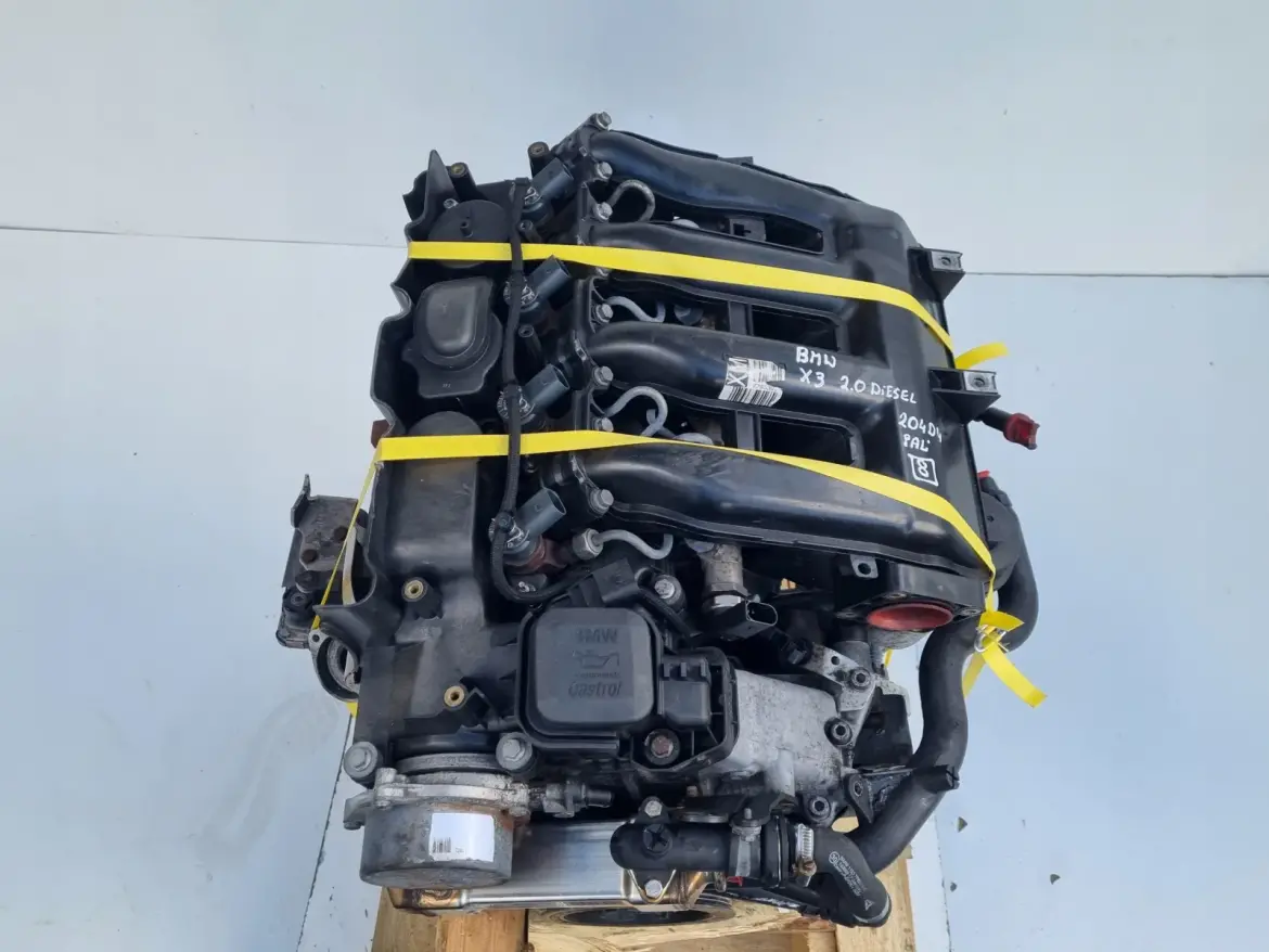 SILNIK KOMPLET BMW X3 E83 2.0 D DIESEL 150KM 167tyś M47D20 204D4