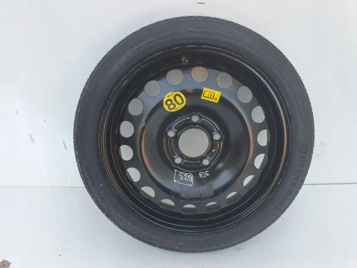 Opel Zafira B Astra H KOŁO DOJAZDOWE dojazdówka 115/70 R16 5x110 2160141