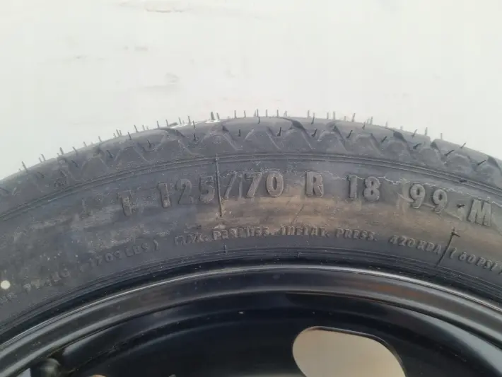 Audi Seat Vw Skoda KOŁO DOJAZDOWE dojazdówka 125/70 R18 1K0601027B