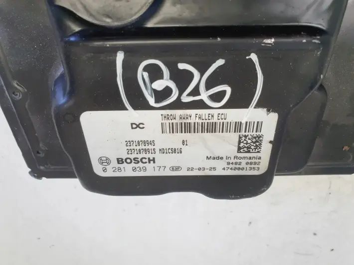 Dacia Duster II 1.5 DCI STEROWNIK SILNIKA komputer MODUŁ 0281039177