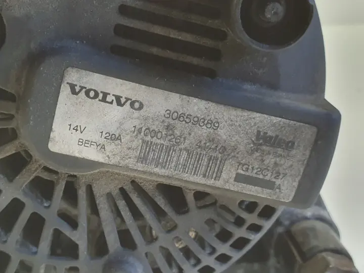Volvo S40 II V50 1.6 D D2 ALTERNATOR 30659389 120A valeo