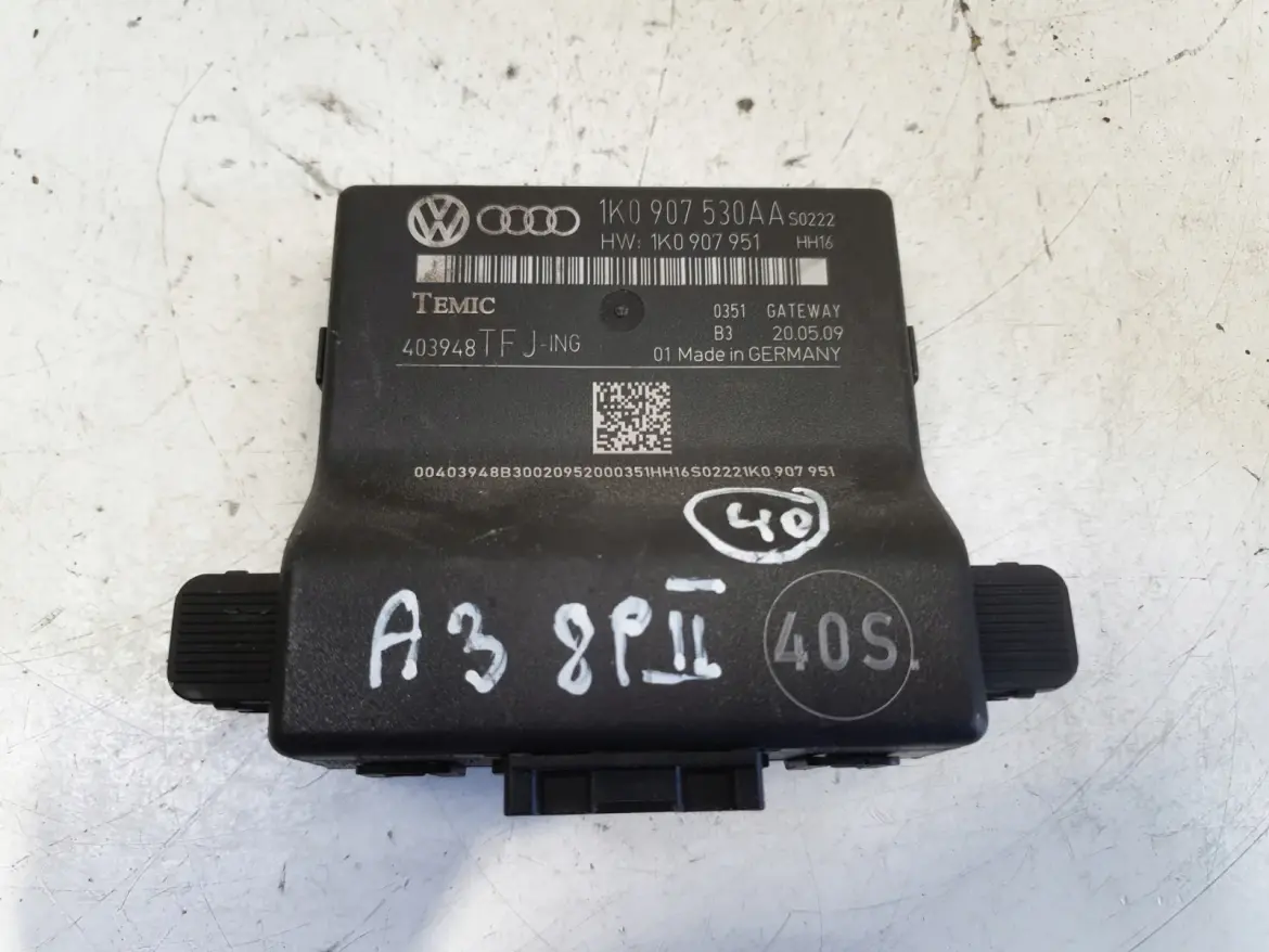 Skoda Octavia II Golf VI MODUŁ GATEWAY Sterownik 1K0907530AA