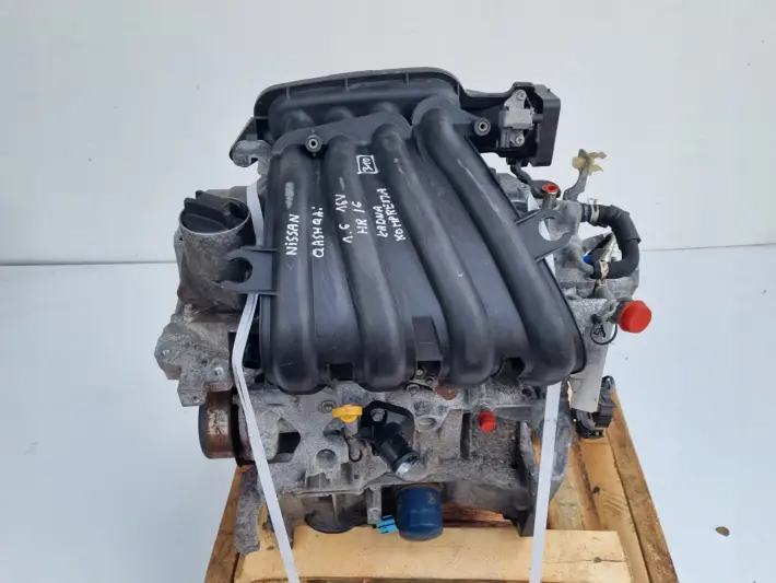 SILNIK PRAWDZIWY Nissan Qashqai 1.6 16V wersja na 4 wtryski HR16 HR16DE