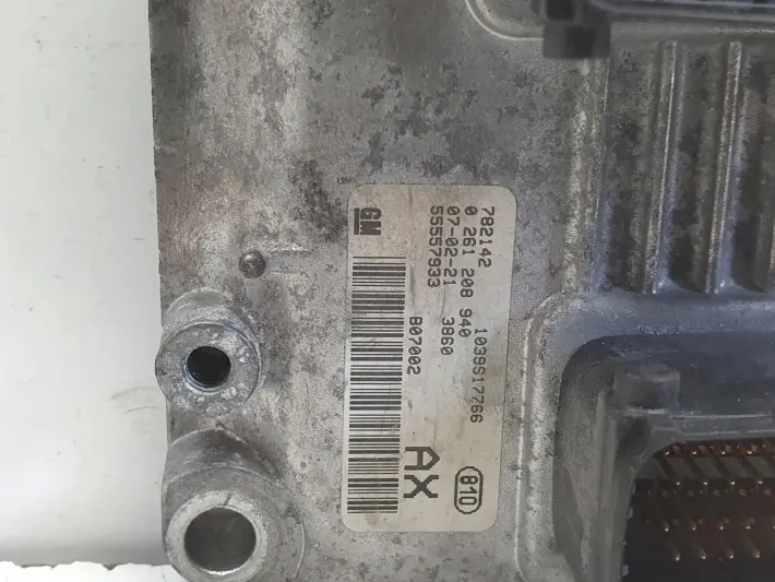 Opel Corsa D 1.2 16V STEROWNIK SILNIKA komputer 55557933 0261208940 AX