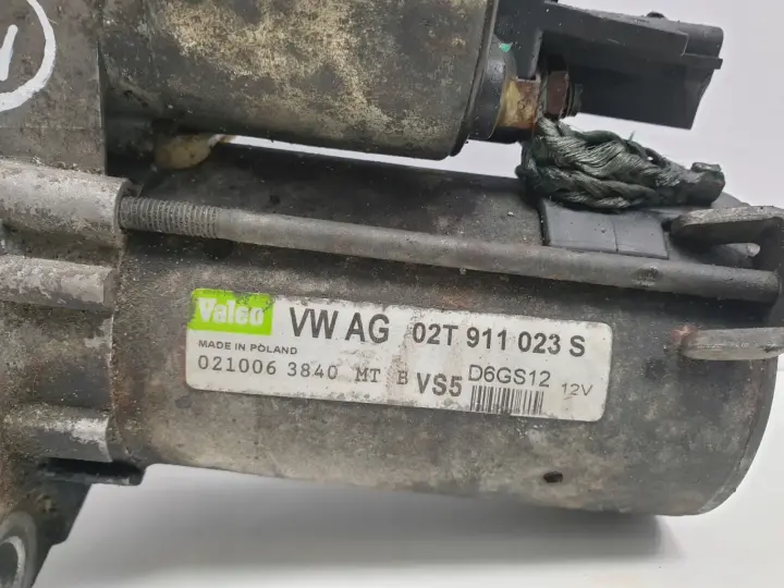 VW Golf V 1.6 FSI ROZRUSZNIK valeo 02T911023S